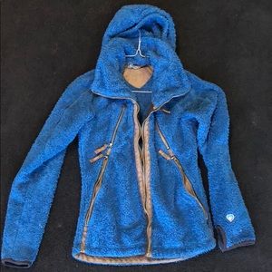 Kuhl blue fleece jacket